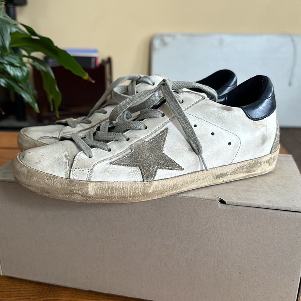 Golden goose super star low top sneaker